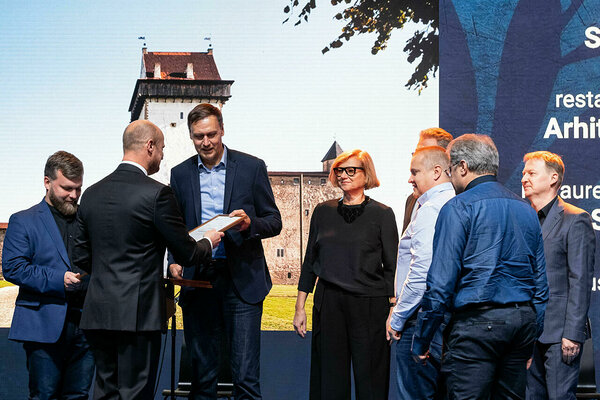 Narva Castle was nominated for the annual award of The National Heritage Board